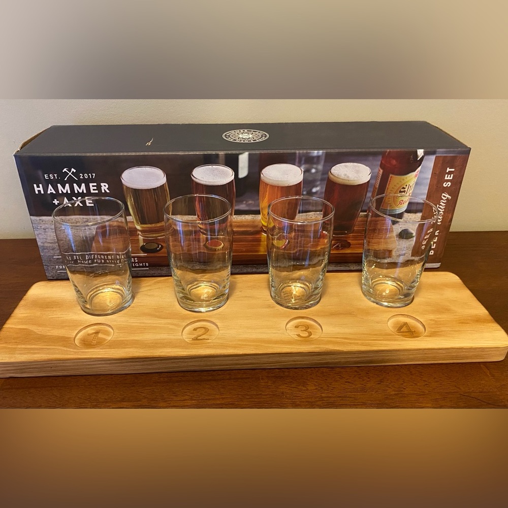 Hammer + Axe Beer Flight Tasting Set